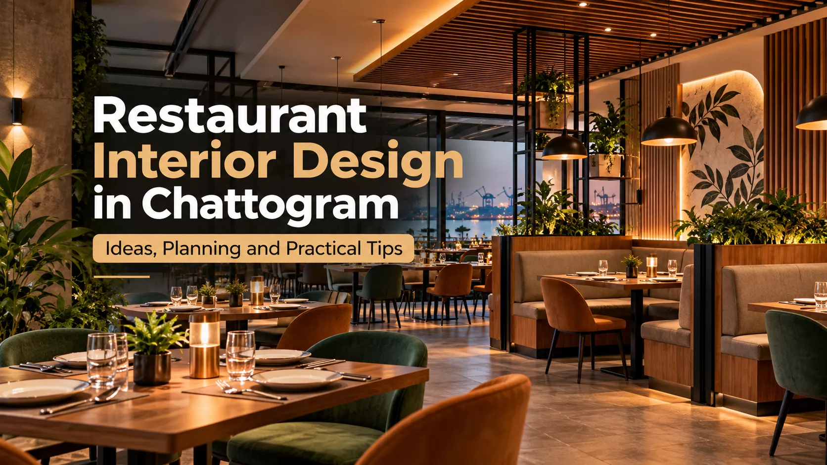 Restaurant Interior Design in Chattogram