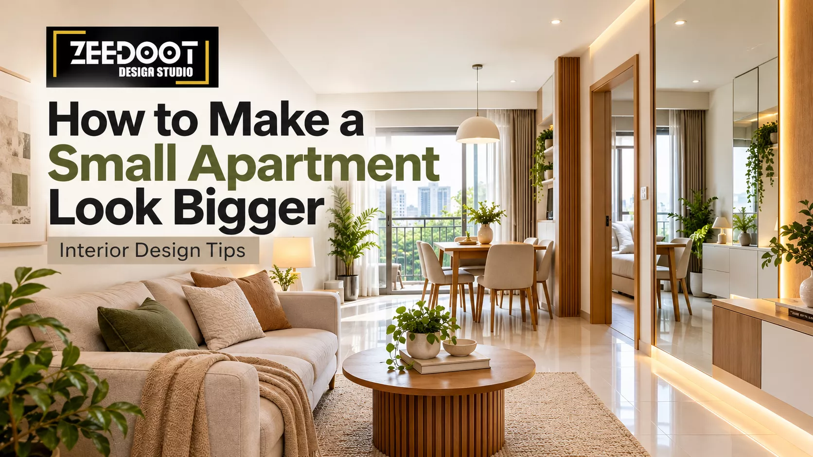 How to Make a Small Apartment Look Bigger